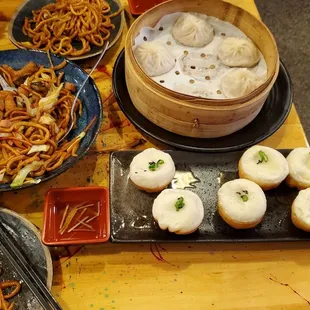 Cajun Pan Fried Pork Bao