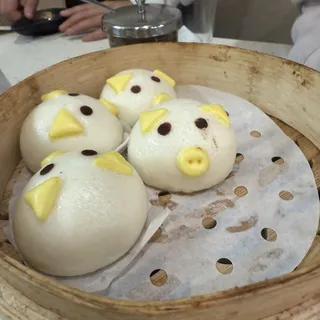 Redbean Piggy Buns