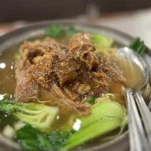 Five spice beef noodle soup