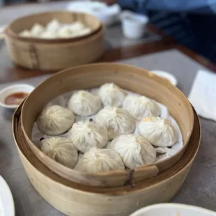 Shanghai-Style Steamed Pork Xiao Long Bao - @rayz