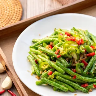 Dry-Braised String Beans