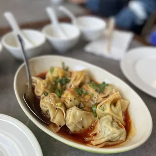 Wonton in Chili Oil - @rayz