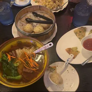 Beef 23. Beef rice noodle soup - THE MOST TENDER BEEF!!!! 45. Pork Cabbage Fried Dumpling 4. Scallion Pancake