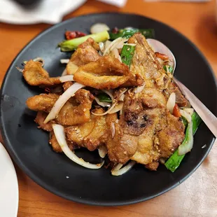 Salt &amp; Pepper Pork Chop