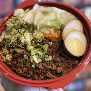Taiwanese Braised Ground Pork Over Rice