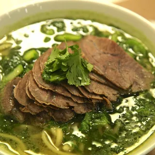 Mustard Green Beef Noodle Soup