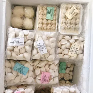 We are well stocked with frozen dumplings