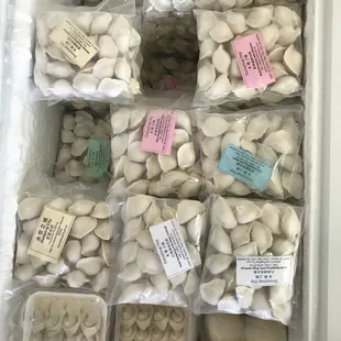 We are well stocked with frozen dumplings