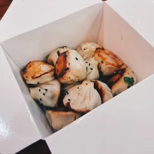 pan fried pork bun