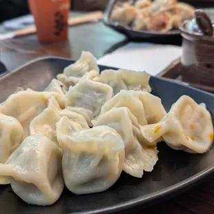 Organic Leek with Pork and Shrimp Dumpling