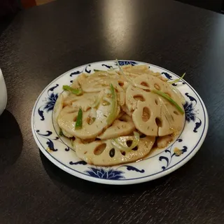 Crispy Lotus Root Salad