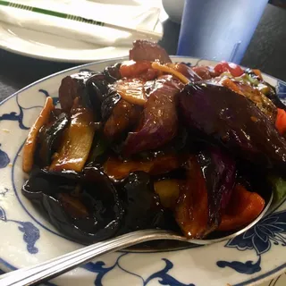 Hot and Spicy Eggplant