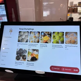 sushi and sashimi, menu