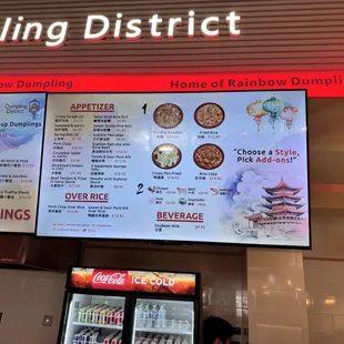 ramen and noodles, menu