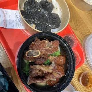 Pork Chop Noodle Soup