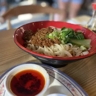 Chili Oil Beef Noodle Soup
