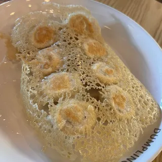 8 Pan-Fried Pork Dumplings