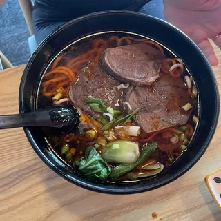 Chili Oil Beef Noodle Soup