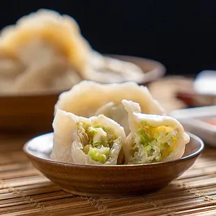 Vegetarian Dumpling.