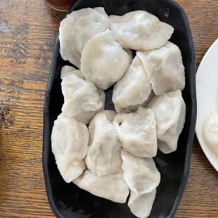 4. Pork and Shrimp Dumpling with Green Chives