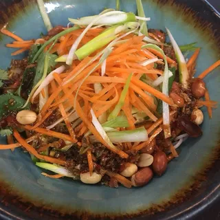 4. Beijing Style Bean Paste Noodles with Pork