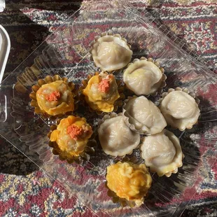 6 Piece Shanghai Soup Dumpling with Pork, Pork and Shrimp Shumai