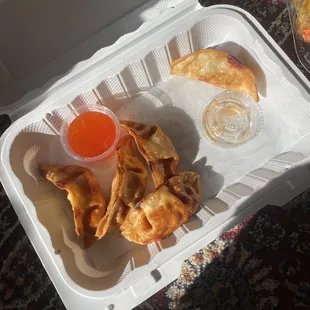 6 Piece Crispy Fried Pork Dumpling
