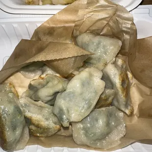 Veggie Fried Dumplings