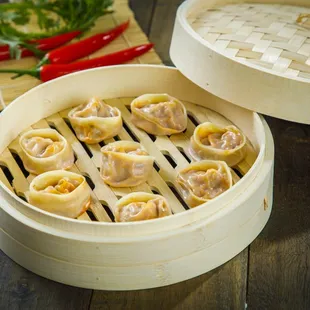 Kimchi Dumplings