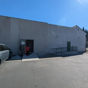 Entrance to the actual place to dine