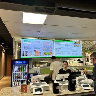 Front desk