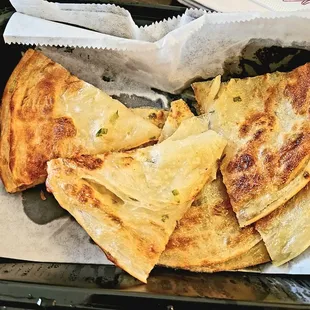 Scallion pancake ... we have a winner