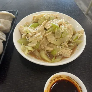 Celery Tofu Skin Salad