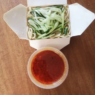 Vegetarian Dan Dan Fresh Noodle