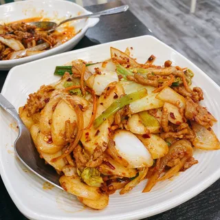 Shanghai Style Rice Cake (Pork)