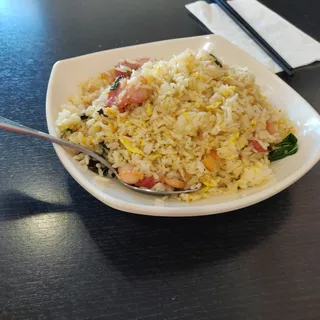 Basil Bacon Fried Rice -Catering