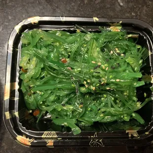 Seaweed Salad - this was delicious and a good size!