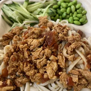 Tomato &amp; Tomato and Egg Mixed Noodles