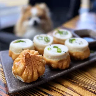 猪肉生煎包 SJB: Pan-Fried Juicy Pork Bao | 6 pc - $13.95 (Be careful: IT squirts!)