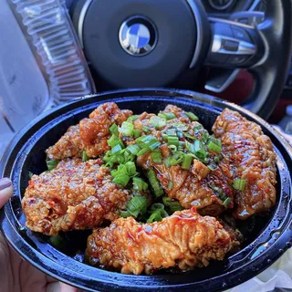 Dry Fried Chicken Wings