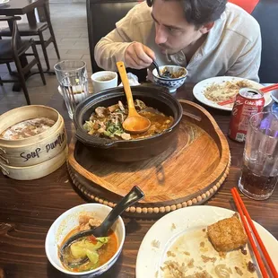 Hot pot soup dumplings