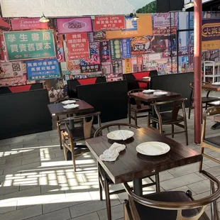 crepes, interior