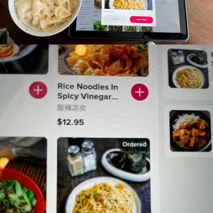Overpriced rice noodle in peanut sauce