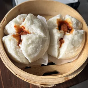 Barbecued pork buns