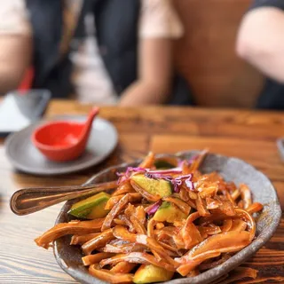 Red Oil (chili sauce) Pig Ears w.Cucumber