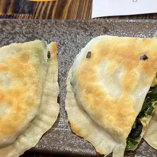 Shrimp Egg Chives Woodear Mushroom Dumplings