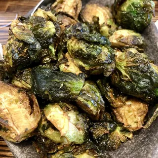 Brussels Sprouts with Truffle and Salt