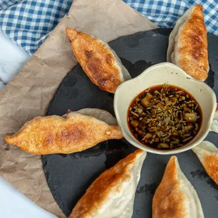 Shan Dong Style Pan Fried Dumplings