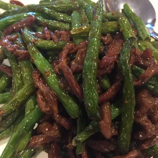 7. Beef with String Beans AK