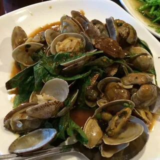 C16. Baby Clams with Basil K